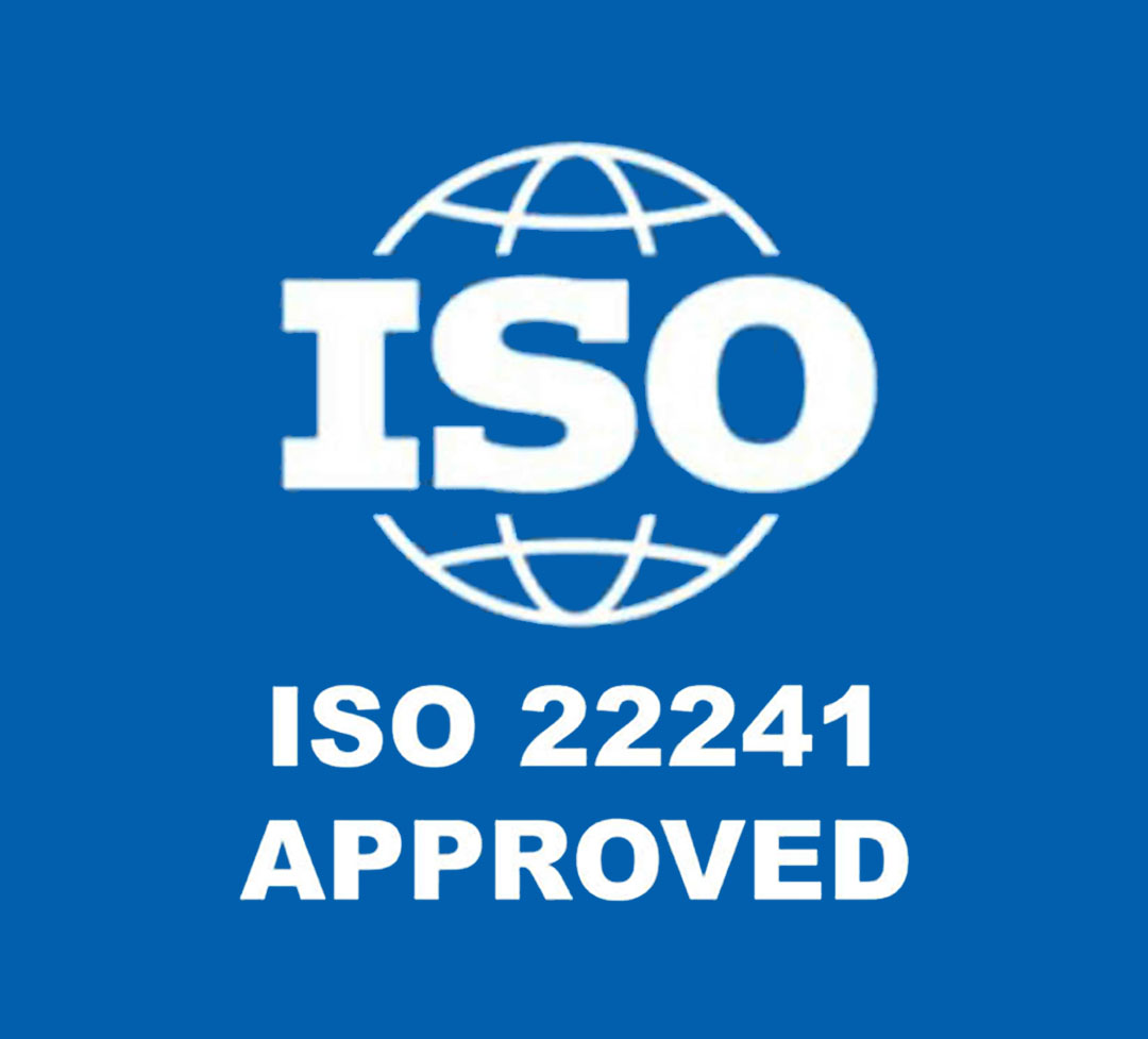Calidad respaldada por ISO 22241